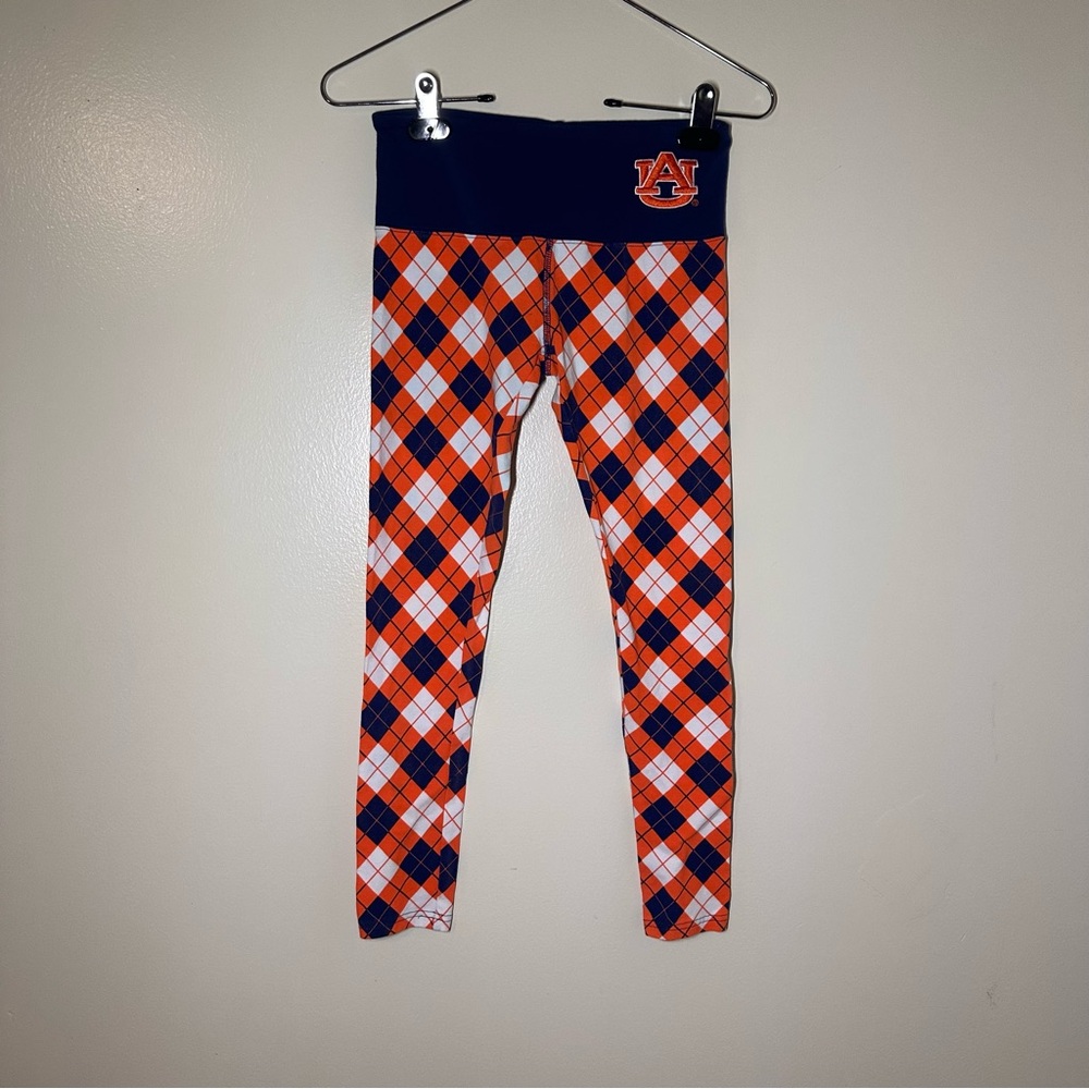 Auburn University Leggings - Orange and Blue